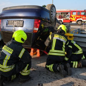 Vježba 'Sigurnost '25' na autocesti kod Sv. Helene